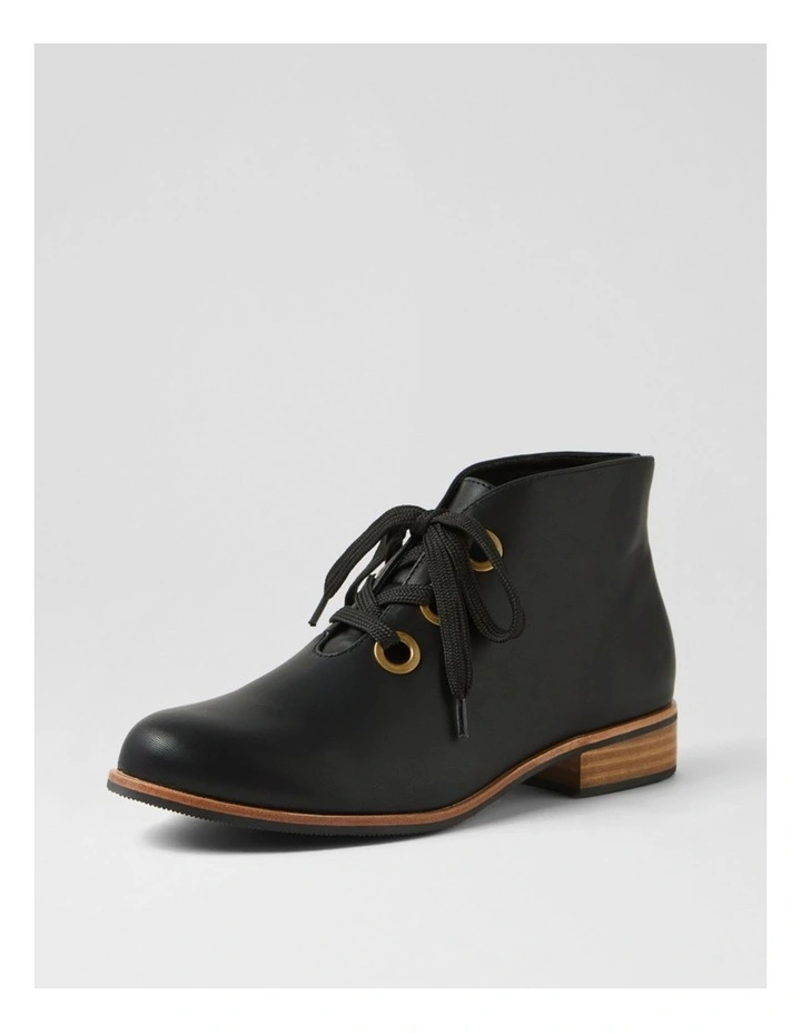 Hissel Black Ankle Boots image 2