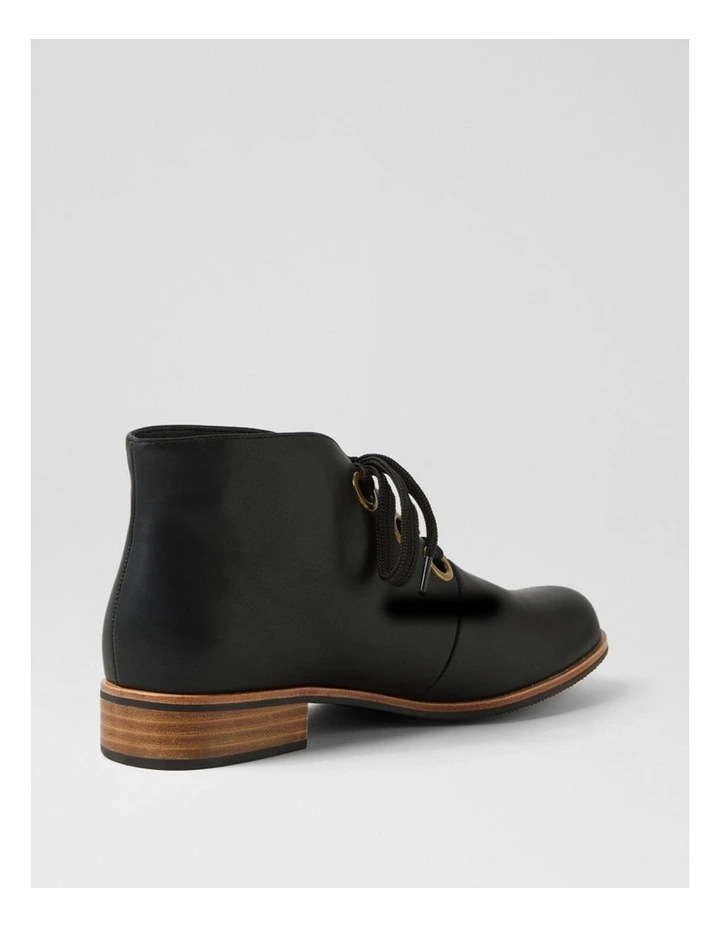Hissel Black Ankle Boots image 3