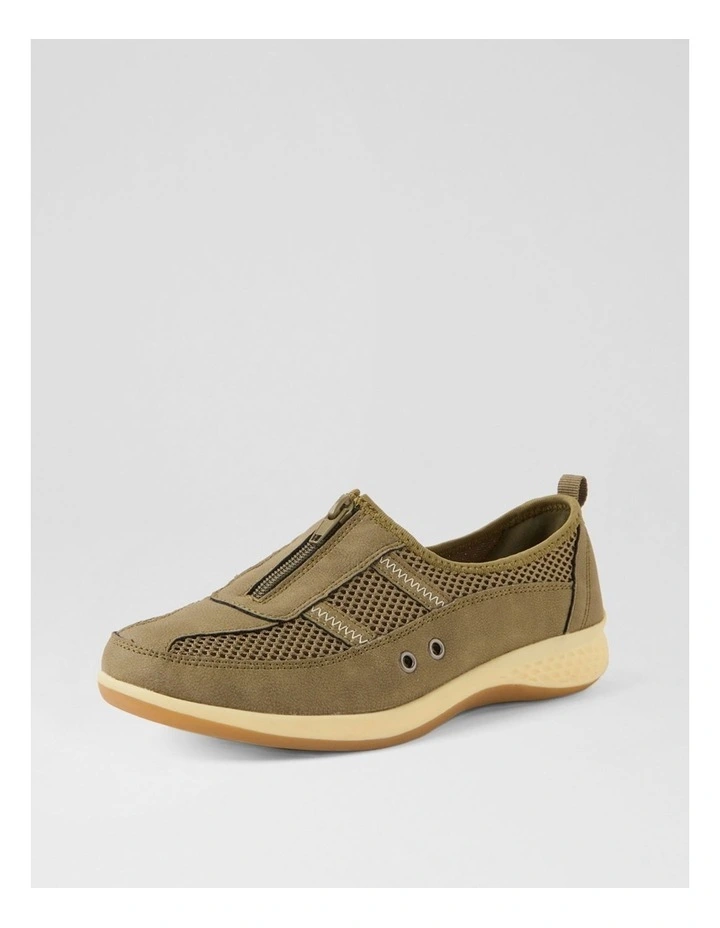 Cintoa Khaki Multi Flat Shoes image 2
