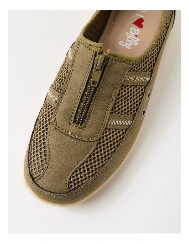 Cintoa Khaki Multi Flat Shoes image 4