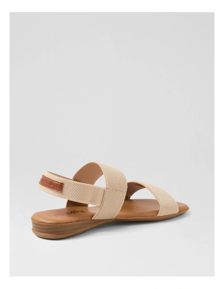 Divide Natural Fabric Sandals image 3