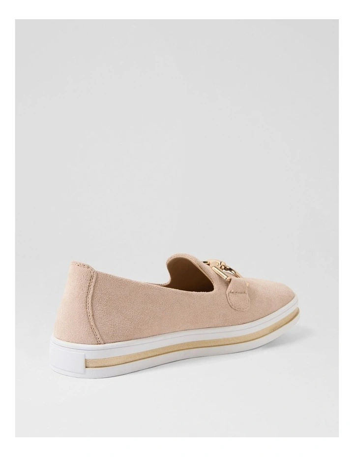 Nadison Nude Microsuede Flat Shoes image 3