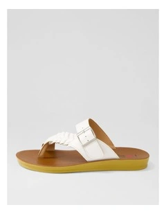 Kessica White Sandals