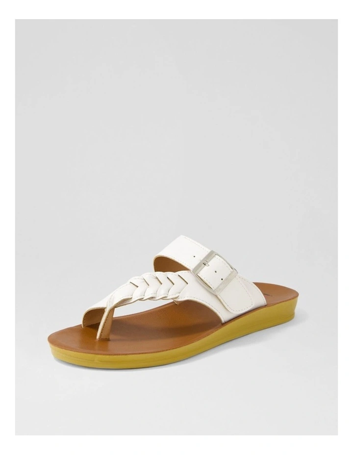 Kessica White Sandals image 2