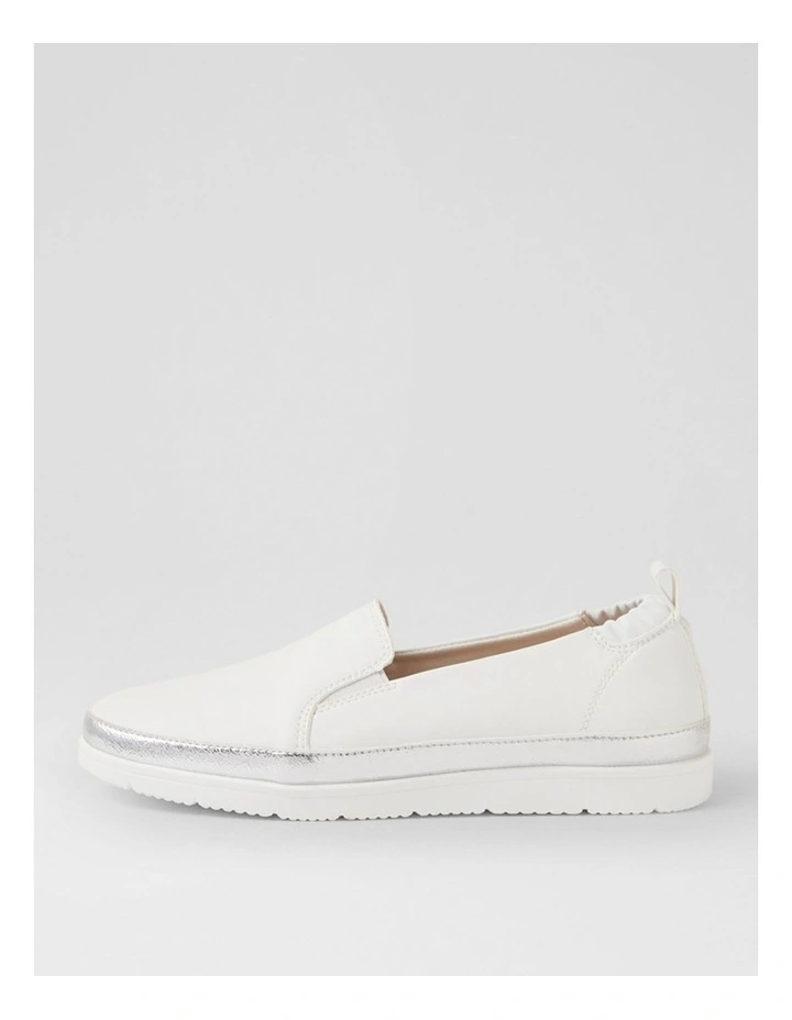 Mollo White Flat Shoes image 1