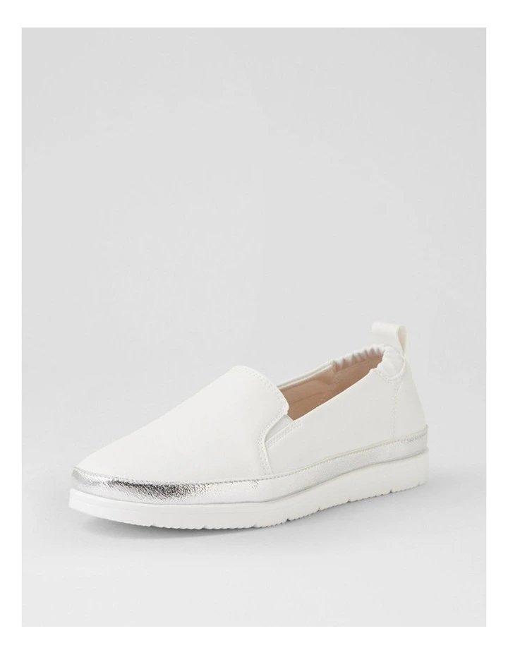 Mollo White Flat Shoes image 2