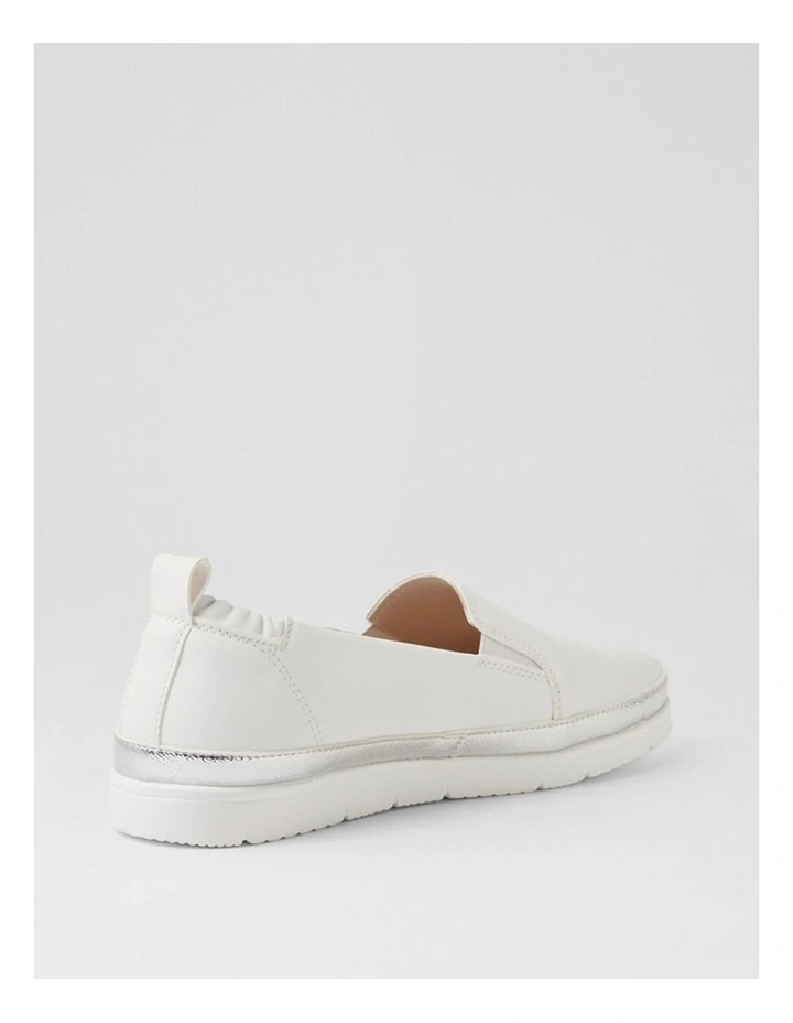 Mollo White Flat Shoes image 3