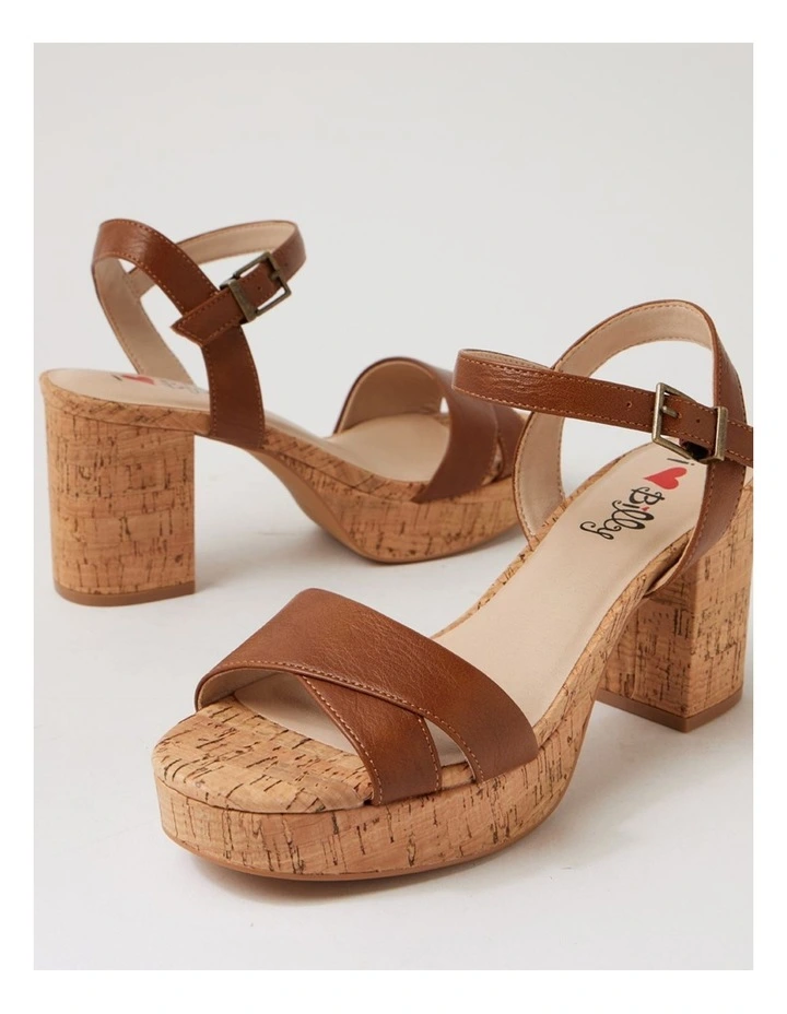 Finnisk Tan Cork Sandals image 5