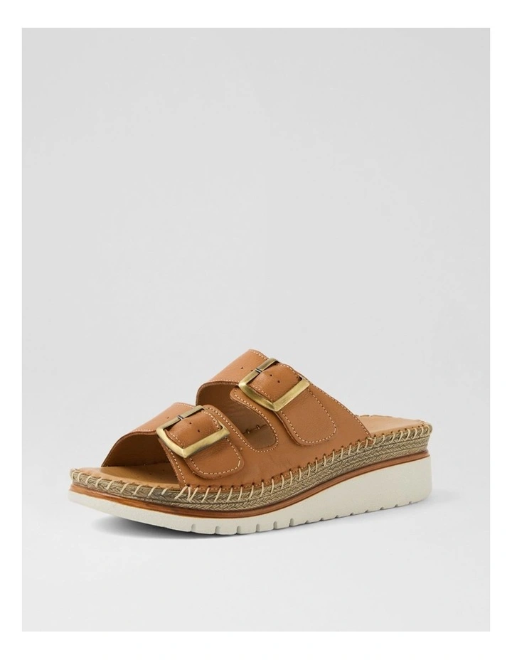 Isree Tan Leather Sandals image 2