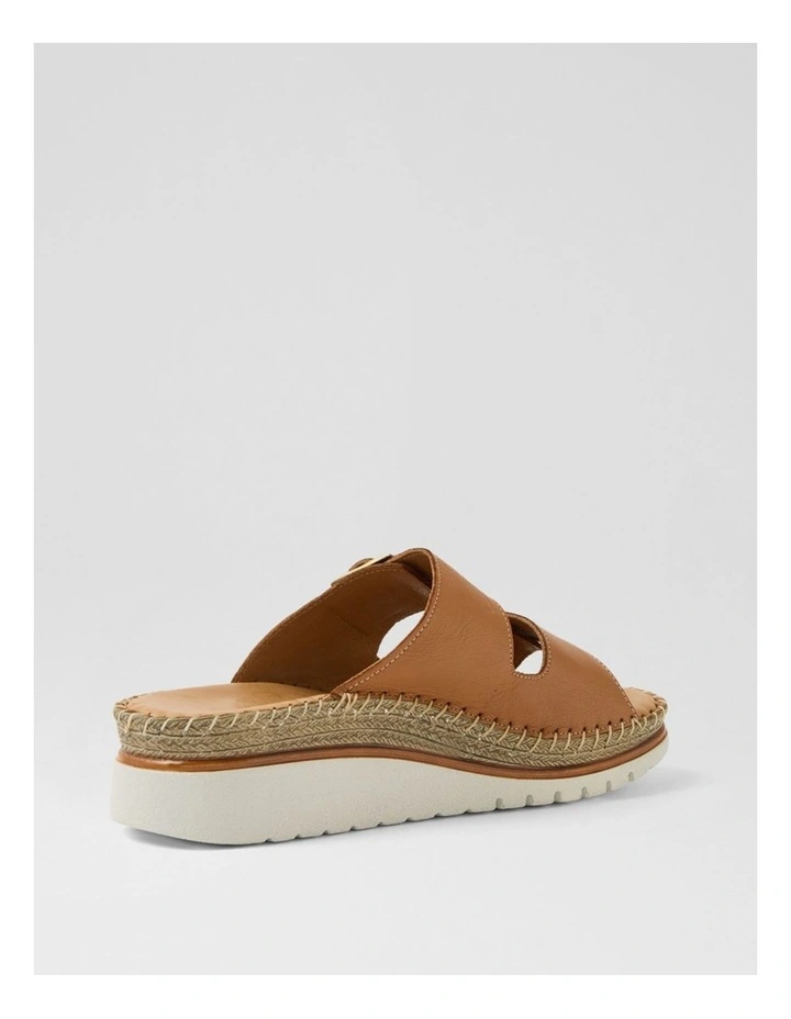 Isree Tan Leather Sandals image 3