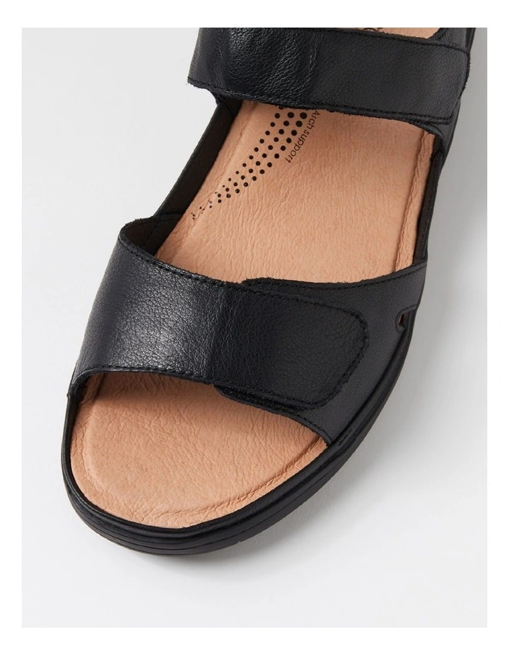 Kendals Black Leather Sandals image 4