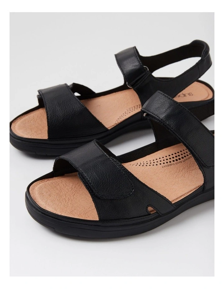 Kendals Black Leather Sandals image 5