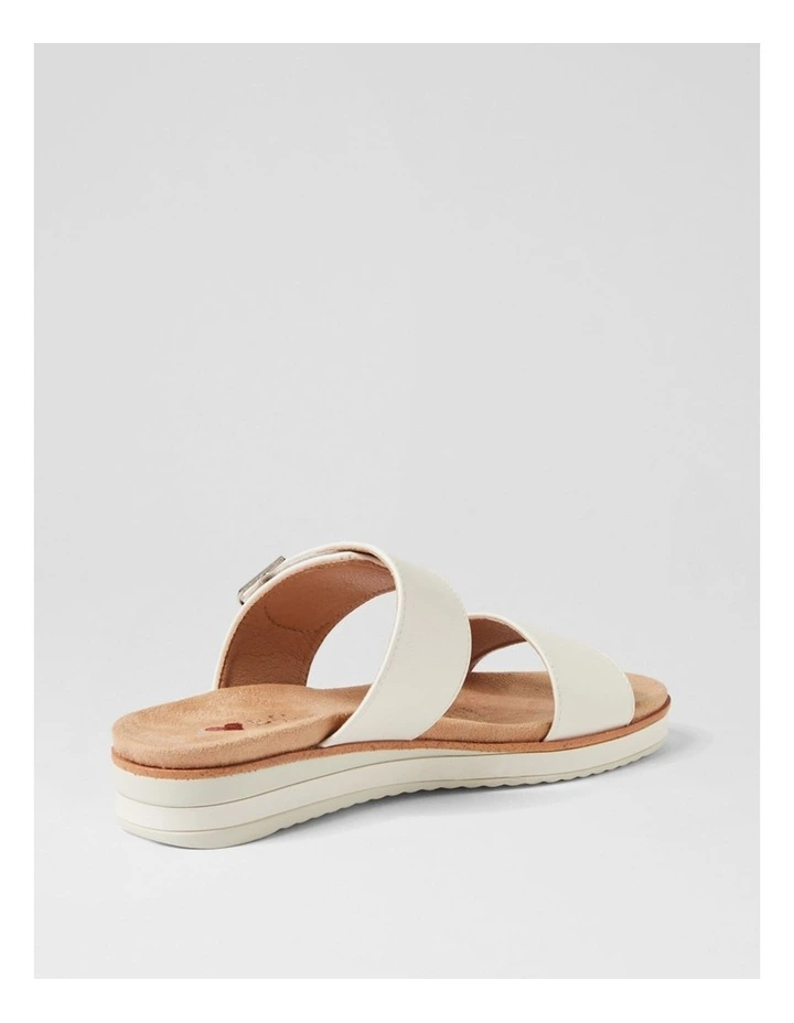 Molka White Sandals image 3