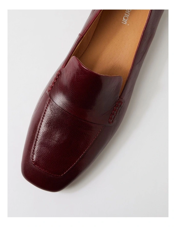 Nepeta Bordeaux Luxe Leather Loafers image 4