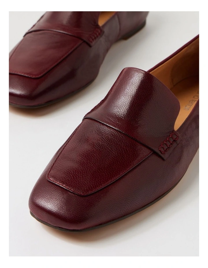 Nepeta Bordeaux Luxe Leather Loafers image 5