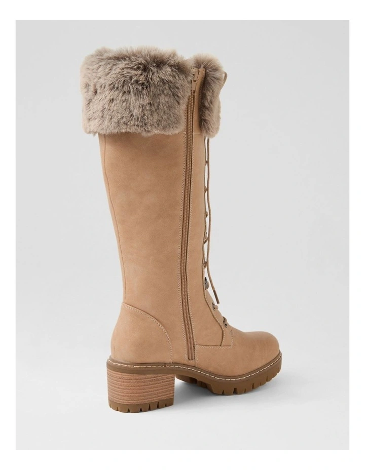 Wonto Latte Knee High Boots image 3