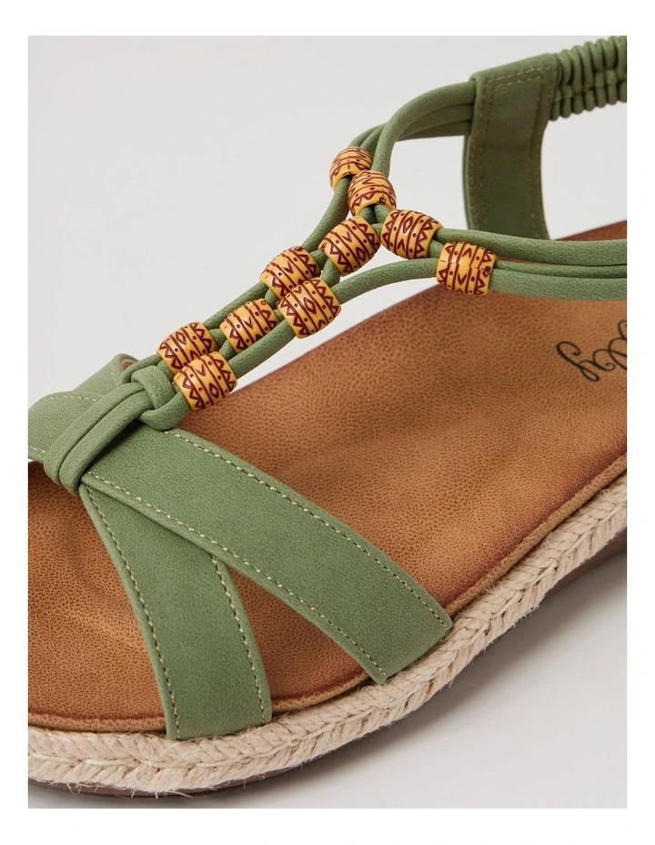 Landue Green Nubuck Pu Sandals image 5