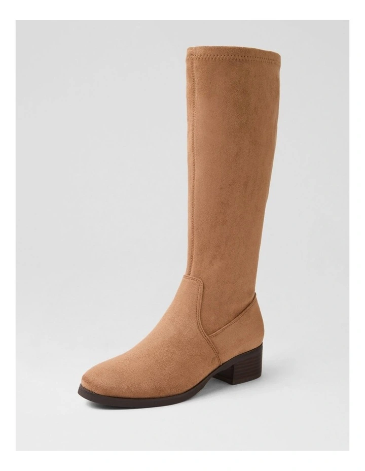 Tenner Light Choc Stretch Microsuede Knee High Boots image 2