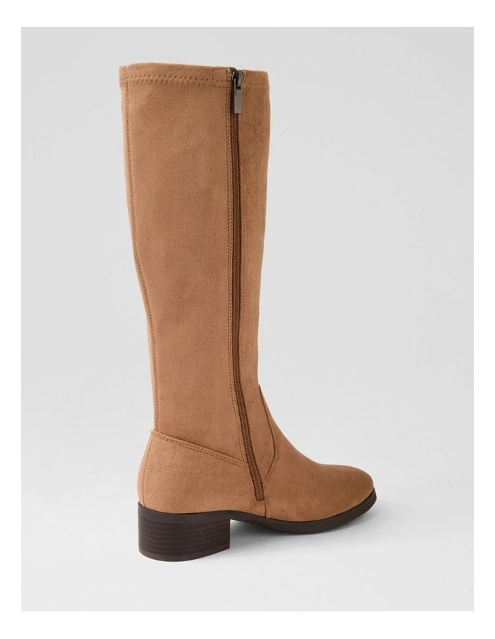 Tenner Light Choc Stretch Microsuede Knee High Boots image 3