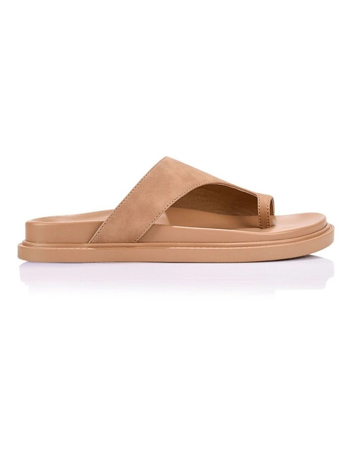 Brenda Footbed Slides - Biscuit image 1