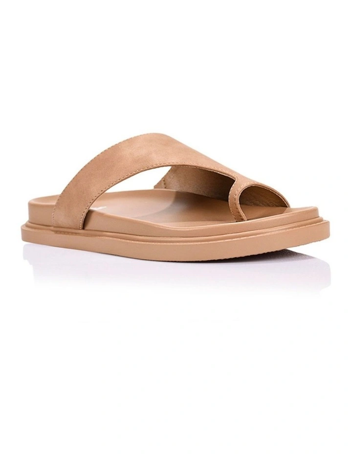 Brenda Footbed Slides - Biscuit image 2