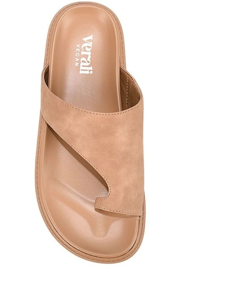 Brenda Footbed Slides - Biscuit image 3