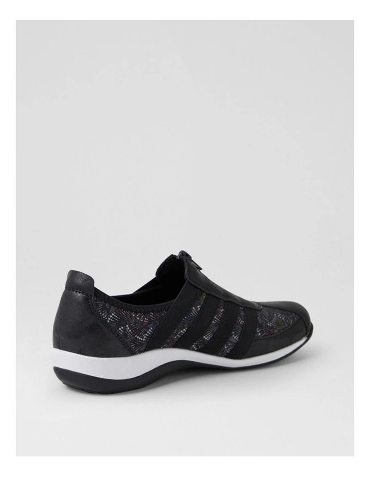 Alandai Black Dust Mix Flat Shoes image 3