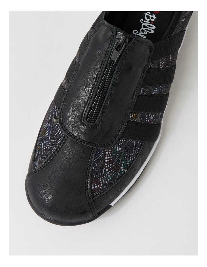 Alandai Black Dust Mix Flat Shoes image 4