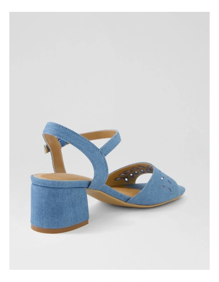 Ballow Denim Fabric Sandals image 3