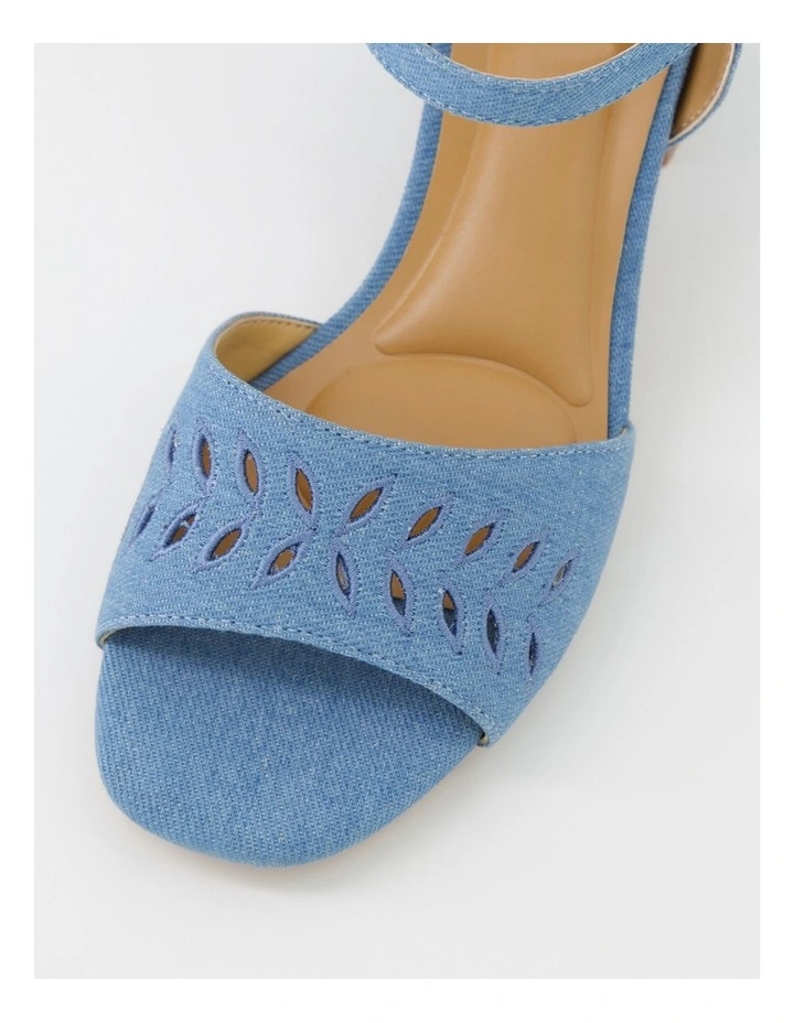 Ballow Denim Fabric Sandals image 4