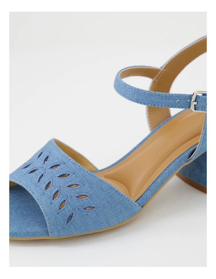 Ballow Denim Fabric Sandals image 5