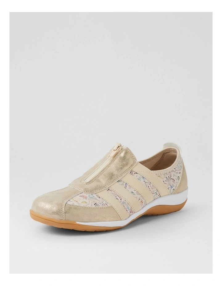 Alandai Latte Dust Mix Flat Shoes image 2