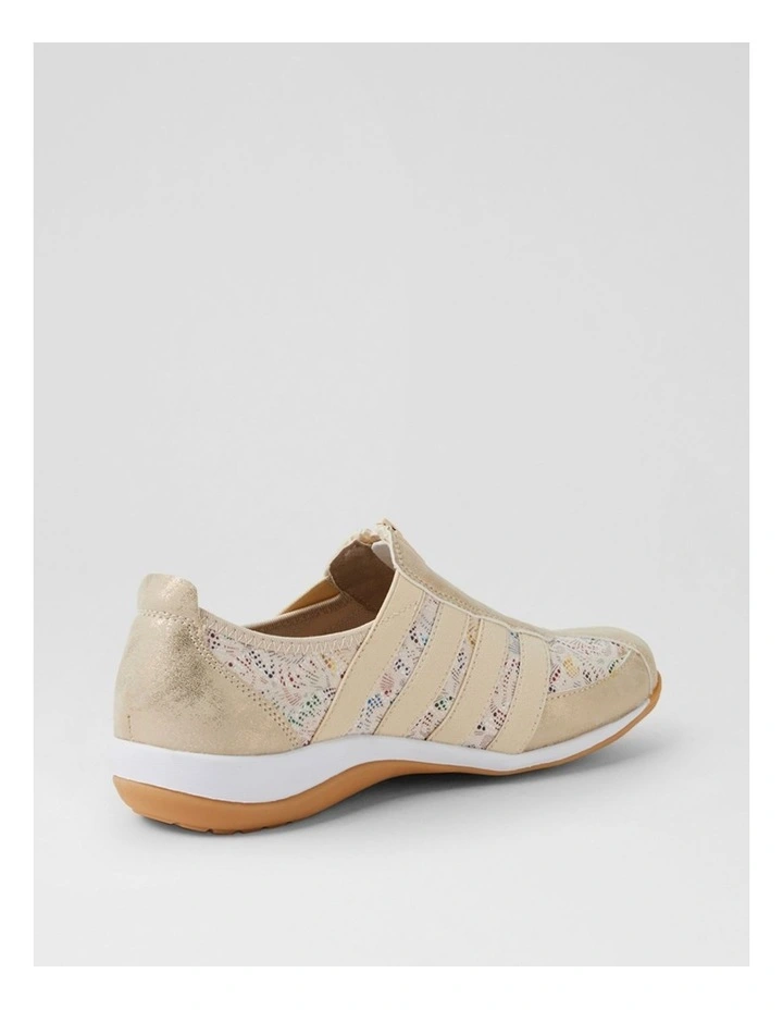 Alandai Latte Dust Mix Flat Shoes image 3