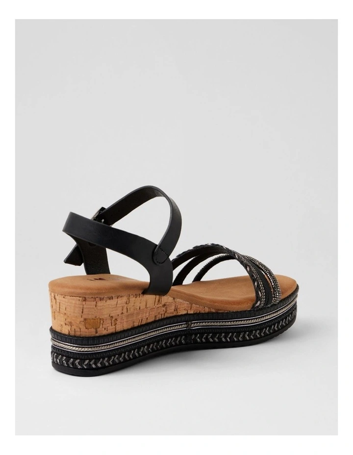 Slattery Black Mix Sandals image 3