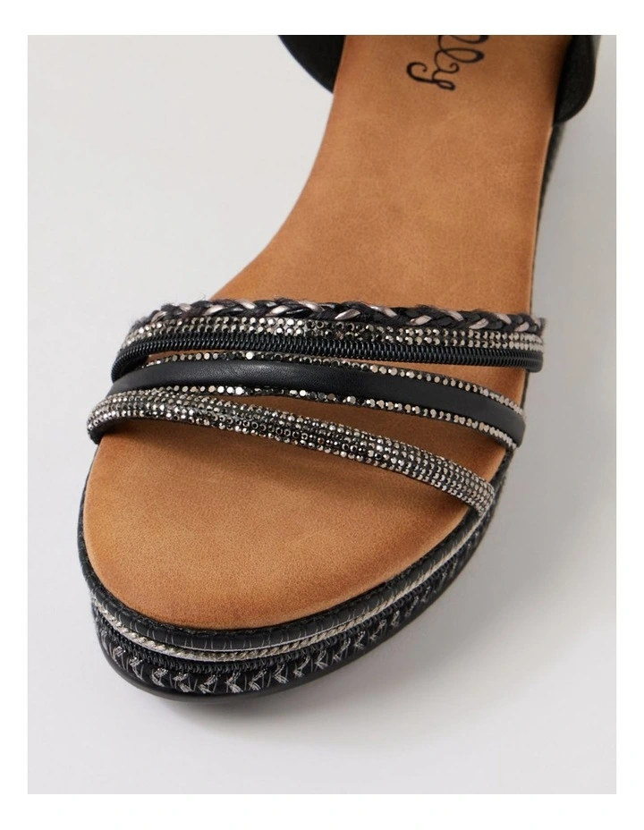 Slattery Black Mix Sandals image 4