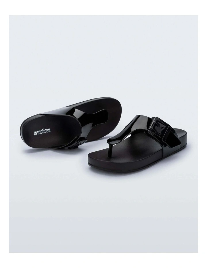 MELISSA COZY FLIP FLOP- BLACK image 3