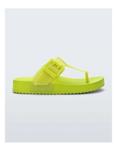 MELISSA COZY FLIP FLOP- GREEN