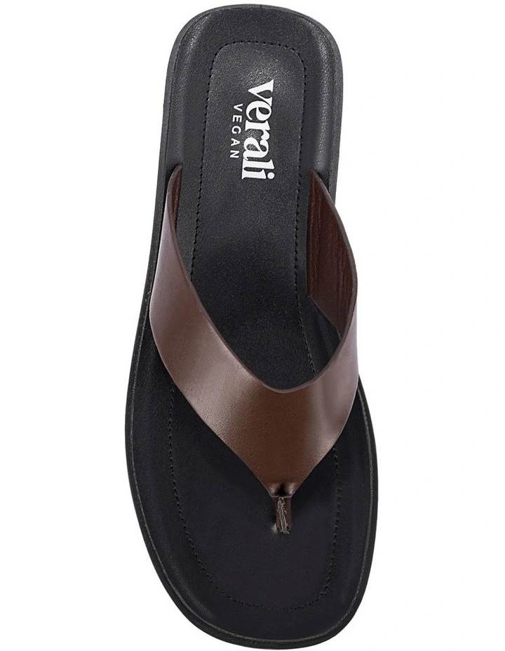 Raptor Flatform Thongs - Chocolate Brown image 4