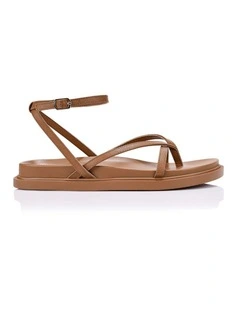 Brinley Footbed Sandals -Tan