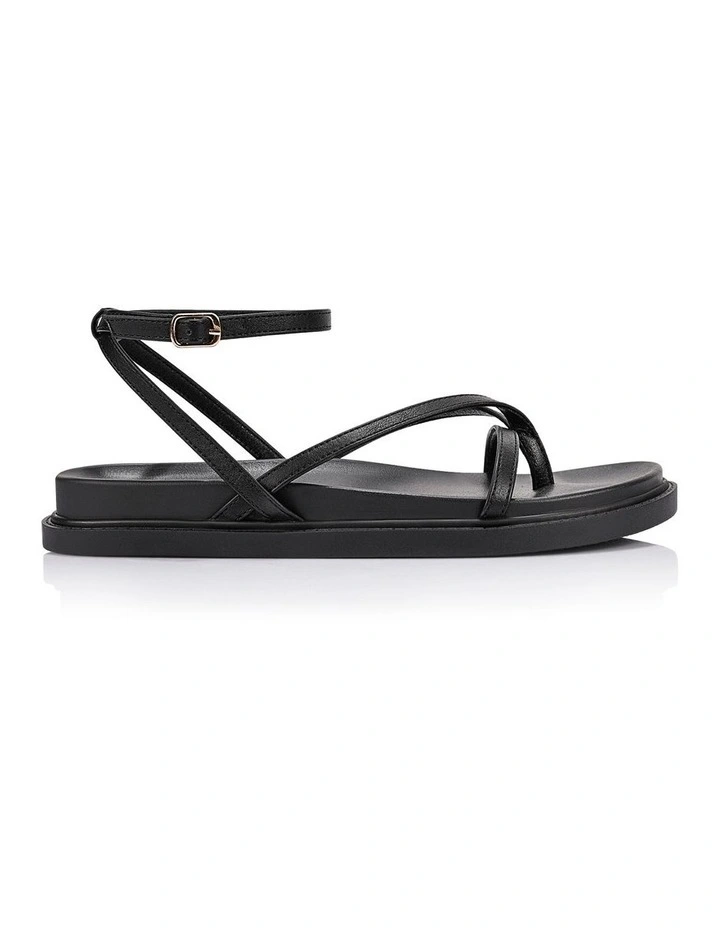 Brinley Footbed Sandals -Black image 1