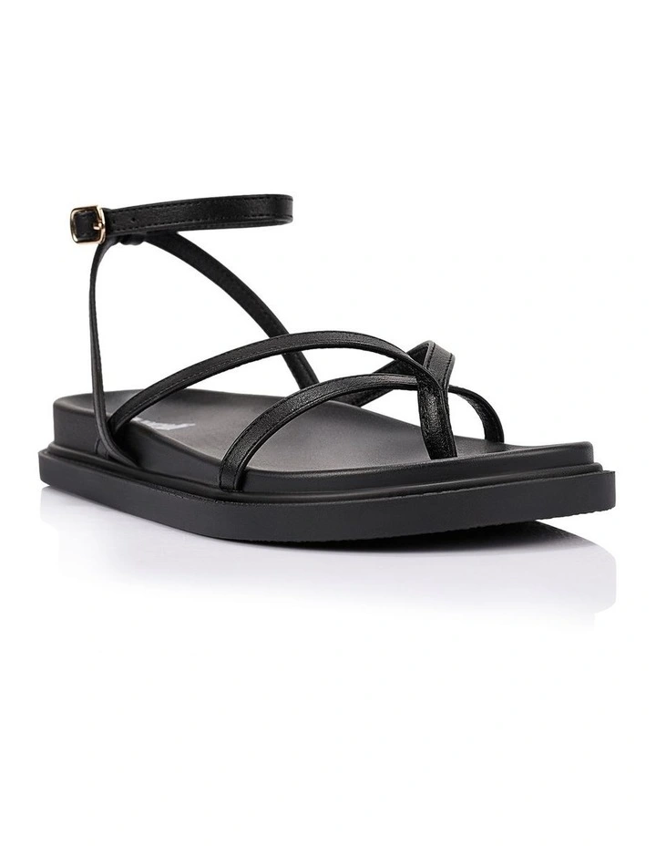 Brinley Footbed Sandals -Black image 2