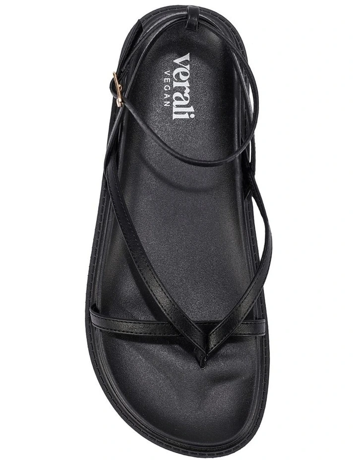 Brinley Footbed Sandals -Black image 3