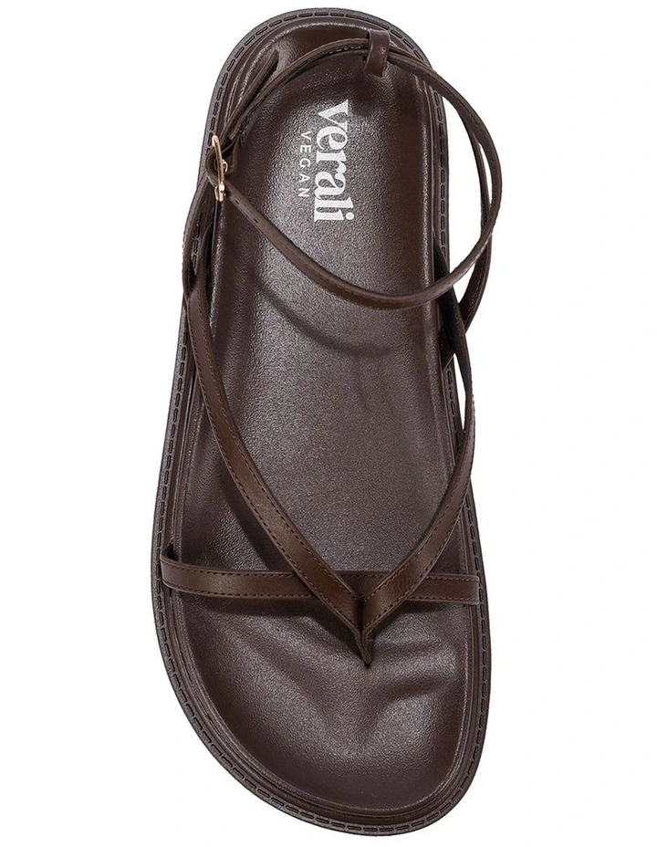 Brinley Footbed Sandals - Chocolate Brown image 3