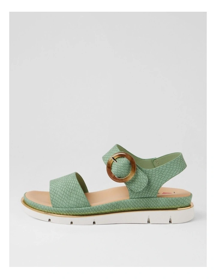 Beebeet Celadon Lizard Sandals image 1