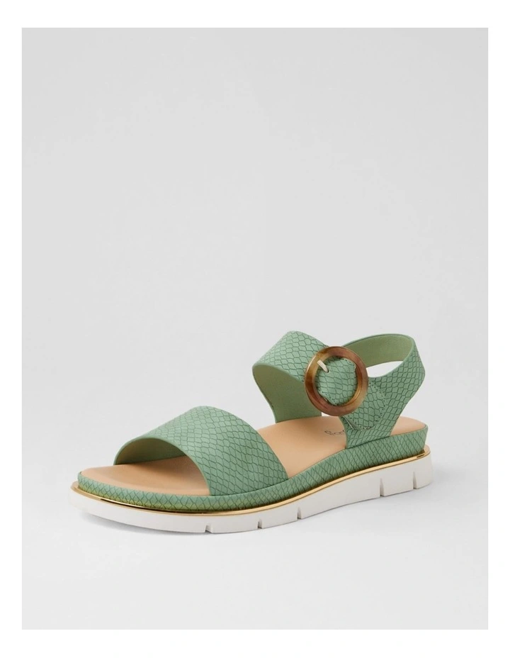 Beebeet Celadon Lizard Sandals image 2