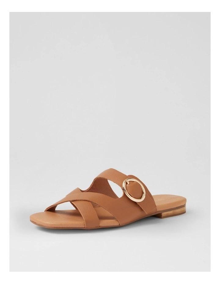 Alluse Dark Tan Leather Sandals image 2