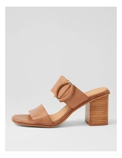 Nixoni Tan Natural Leather Sandals