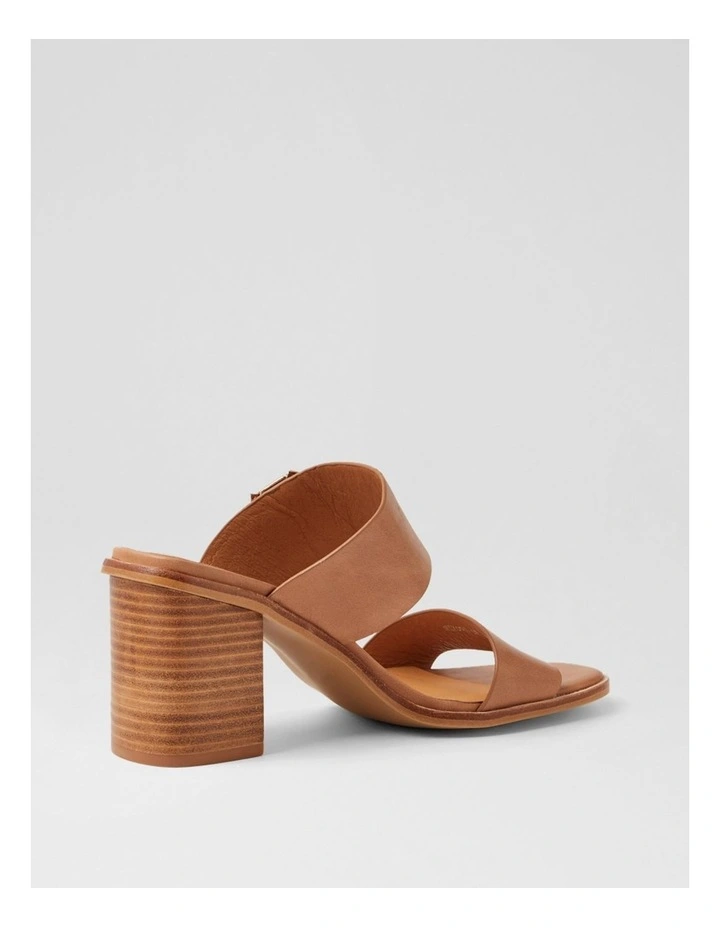 Nixoni Tan Natural Leather Sandals image 3
