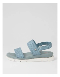 Bizzkit Mid Blue Weave Sandals