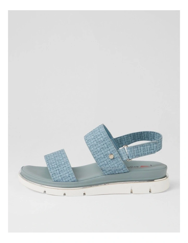 Bizzkit Mid Blue Weave Sandals image 1